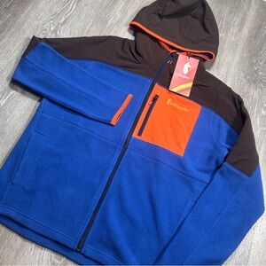 COTOPAXI Teca Fleece Jacket Full Zip Men's Large Blue Hiking Camping Trail Multi